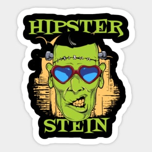 Hipster Stein Sticker